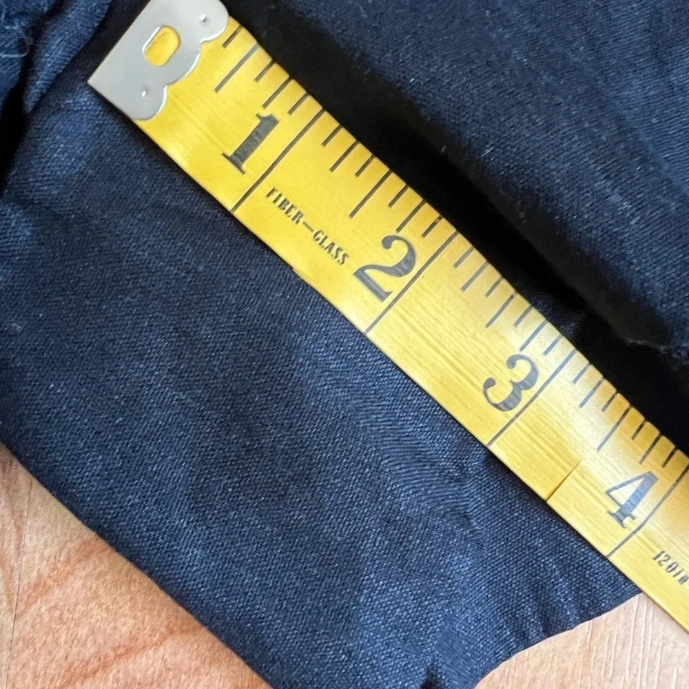 ANTONIO MELANI Elegant Black High Waist Linen Shorts
